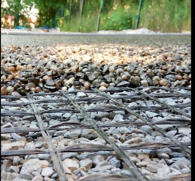 Ցանց քարե գորգի ամրացման համար